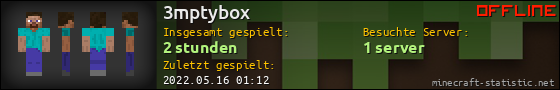 Benutzerleisten 560x90 für 3mptybox