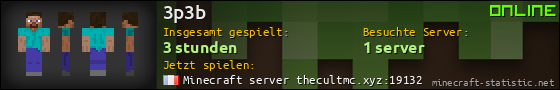 Benutzerleisten 560x90 für 3p3b