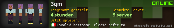 Benutzerleisten 560x90 für 3qm