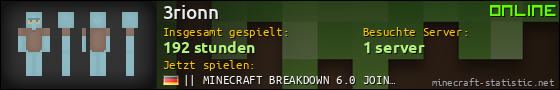 Benutzerleisten 560x90 für 3rionn