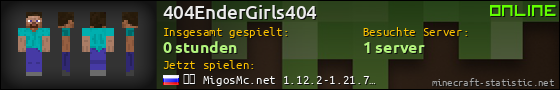 Benutzerleisten 560x90 für 404EnderGirls404