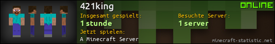 Benutzerleisten 560x90 für 421king