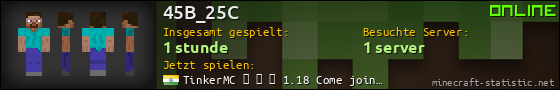 Benutzerleisten 560x90 für 45B_25C