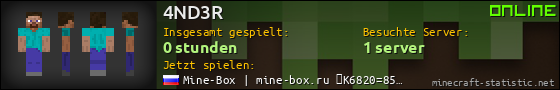Benutzerleisten 560x90 für 4ND3R