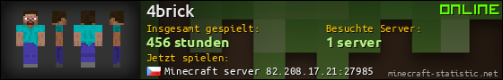 Benutzerleisten 560x90 für 4brick