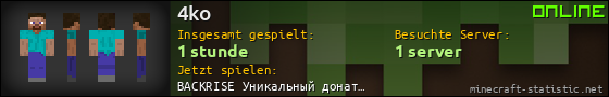 Benutzerleisten 560x90 für 4ko