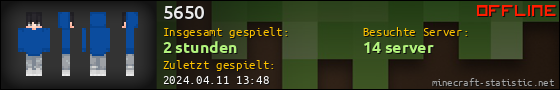 Benutzerleisten 560x90 für 5650
