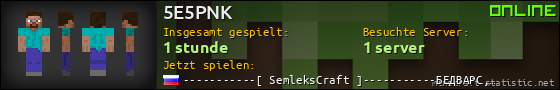 Benutzerleisten 560x90 für 5E5PNK