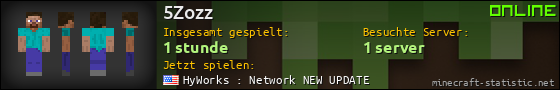 Benutzerleisten 560x90 für 5Zozz