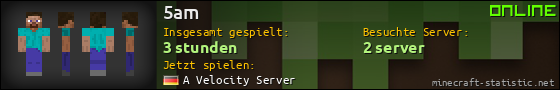 Benutzerleisten 560x90 für 5am