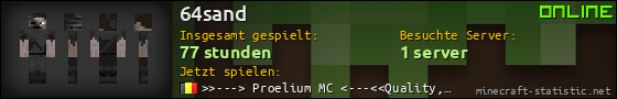 Benutzerleisten 560x90 für 64sand