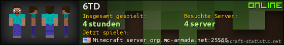 Benutzerleisten 560x90 für 6TD