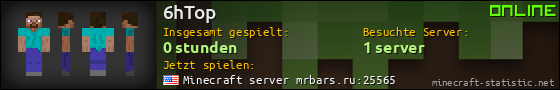 Benutzerleisten 560x90 für 6hTop