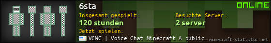 Benutzerleisten 560x90 für 6sta