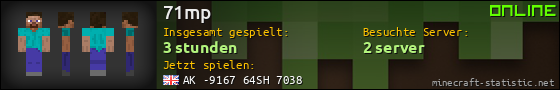 Benutzerleisten 560x90 für 71mp