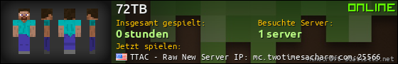 Benutzerleisten 560x90 für 72TB
