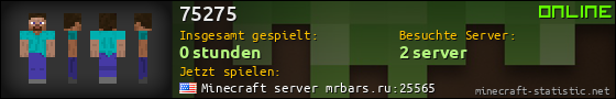 Benutzerleisten 560x90 für 75275