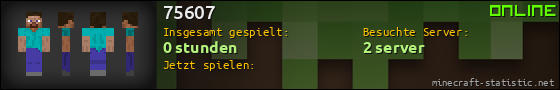 Benutzerleisten 560x90 für 75607
