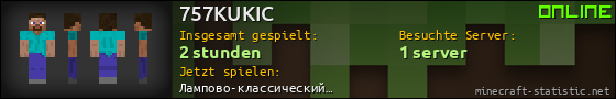 Benutzerleisten 560x90 für 757KUKIC