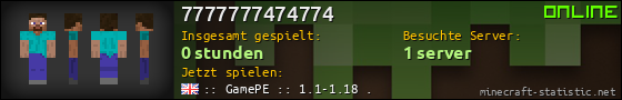 Benutzerleisten 560x90 für 7777777474774