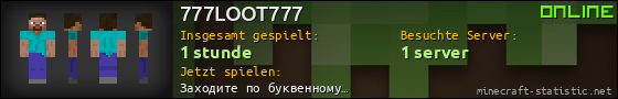 Benutzerleisten 560x90 für 777LOOT777