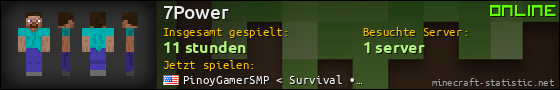 Benutzerleisten 560x90 für 7Power