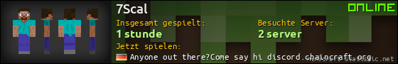 Benutzerleisten 560x90 für 7Scal