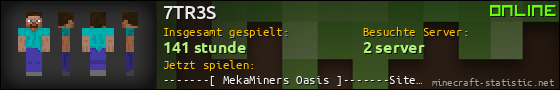 Benutzerleisten 560x90 für 7TR3S