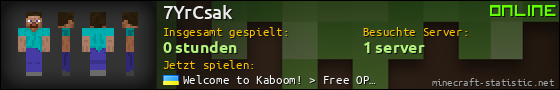Benutzerleisten 560x90 für 7YrCsak