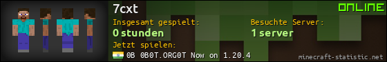 Benutzerleisten 560x90 für 7cxt