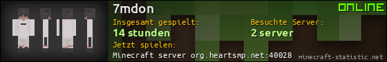 Benutzerleisten 560x90 für 7mdon
