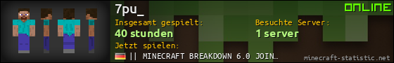 Benutzerleisten 560x90 für 7pu_