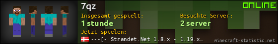 Benutzerleisten 560x90 für 7qz