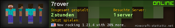 Benutzerleisten 560x90 für 7rover
