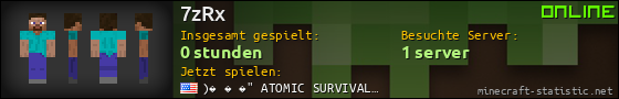 Benutzerleisten 560x90 für 7zRx