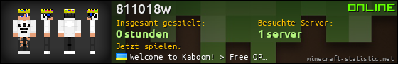 Benutzerleisten 560x90 für 811018w