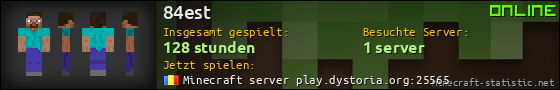 Benutzerleisten 560x90 für 84est