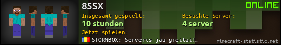 Benutzerleisten 560x90 für 85SX