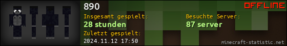 Benutzerleisten 560x90 für 890