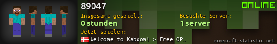 Benutzerleisten 560x90 für 89047