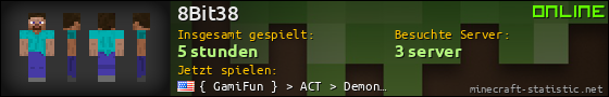 Benutzerleisten 560x90 für 8Bit38