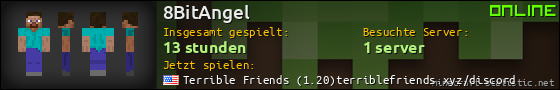 Benutzerleisten 560x90 für 8BitAngel