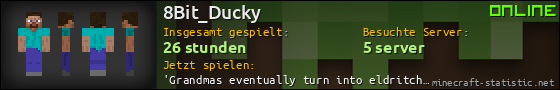 Benutzerleisten 560x90 für 8Bit_Ducky
