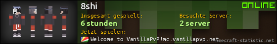 Benutzerleisten 560x90 für 8shi