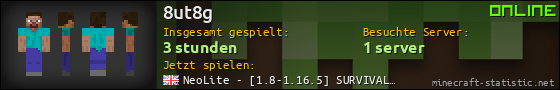 Benutzerleisten 560x90 für 8ut8g