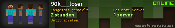 Benutzerleisten 560x90 für 90k___loser