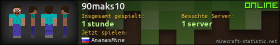 Benutzerleisten 560x90 für 90maks10