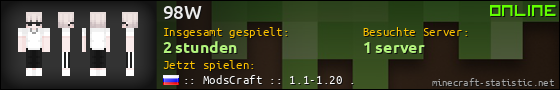 Benutzerleisten 560x90 für 98W