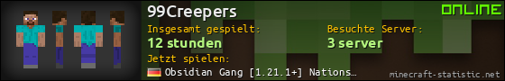 Benutzerleisten 560x90 für 99Creepers