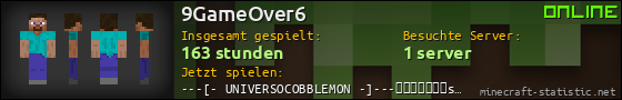 Benutzerleisten 560x90 für 9GameOver6